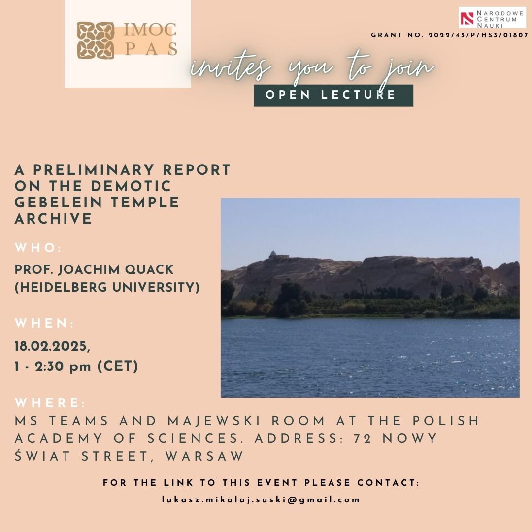 Lecture Quack invitation