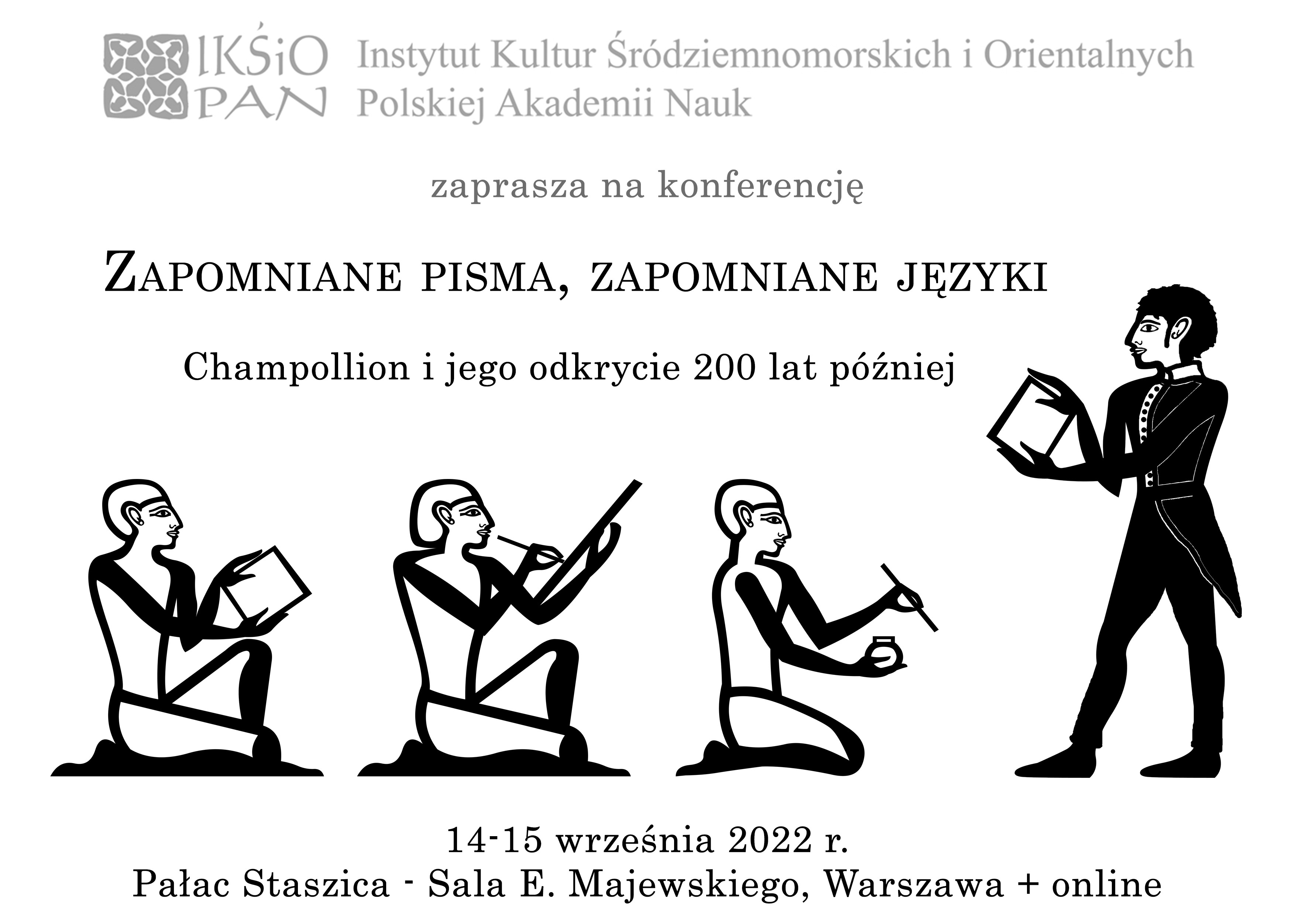 ZAPOMNIANE PISMA plakat i program online obrazwyciete